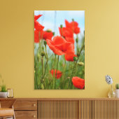 Mohnblumen Leinwanddruck (Insitu (Wohnzimmer))