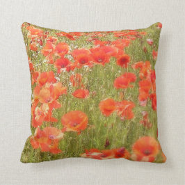 MOHNBLUMEN MONET ART-KISSEN KISSEN