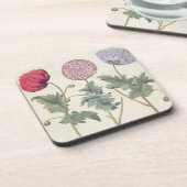 Mohnblumen: Multiplexalbumoris 1.Papaver Getränkeuntersetzer (Linke Seite)