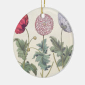 Mohnblumen: Multiplexalbumoris 1.Papaver Keramikornament (Links)