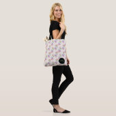 Mohnblumen-Muster. Mohn. Tasche (Am Model)