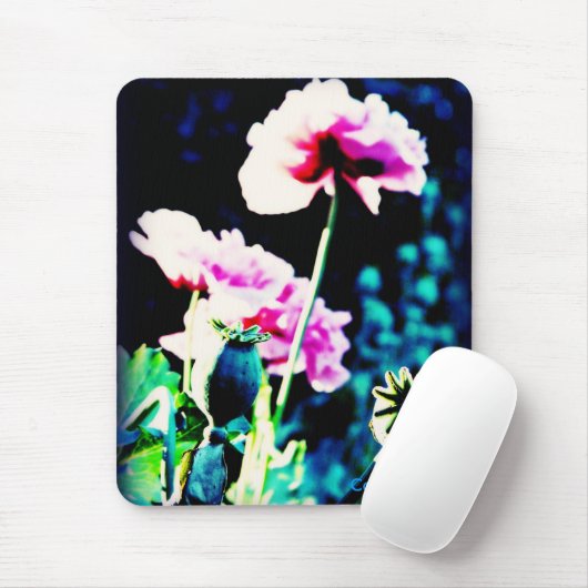 Mohnblumen ortonish, Calamityjan Mousepad (Mit Mouse)