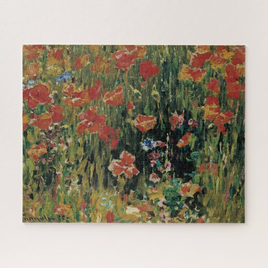 Mohnblumen Puzzle (Horizontal)
