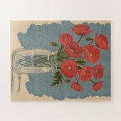 Mohnblumen Puzzle (Horizontal)