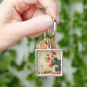 Mohnblumen Schlüsselanhänger (Hand)