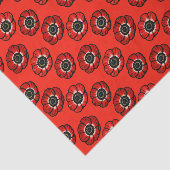 Mohnblumen Seidenpapier (Ausschnitt)