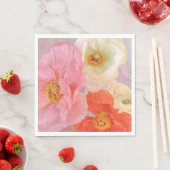 Mohnblumen Serviette (Beispiel)