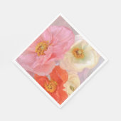 Mohnblumen Serviette (Ecke)