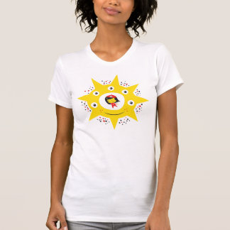 Mohnblumen-Stern-Kind T-Shirt