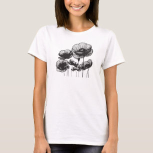 Mohnblumen T-Shirt