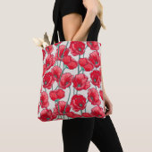 Mohnblumen Tasche (Von Nahem)