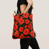 Mohnblumen Tasche (Von Nahem)