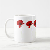 Mohnblumen-Tasse Kaffeetasse (Links)
