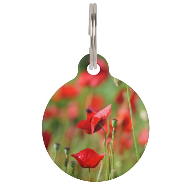 Mohnblumen Tiermarke (Vorderseite)