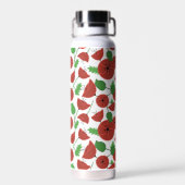 Mohnblumen Trinkflasche (Rückseite)