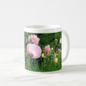 Mohnblumen u. Iris, ", welches die Erde in den Kaffeetasse (VorderseiteRechts)