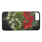 "Mohnblumen-und Maiglöckchen-" Handy-Fall Case-Mate iPhone Hülle (Rückseite (Horizontal))