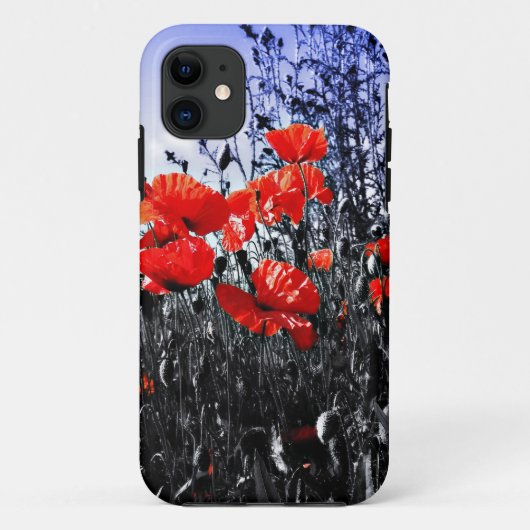 Mohnblumenblumenmohnblumen-Blume Case-Mate iPhone Hülle (Rückseite)