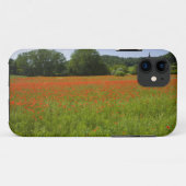 Mohnblumenfeld, Chiusi, Italien Case-Mate iPhone Hülle (Rückseite (Horizontal))