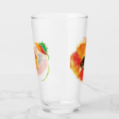 Mohnblumenglasentwurf Glas (Links)