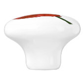 Mohnblumengriff Keramikknauf (Seitenansicht)