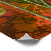 Mohnblumenposter Poster (Ecke)