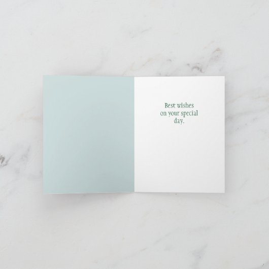 Mohnblumenwiese, Aquarell -  Karte (Innenseite)