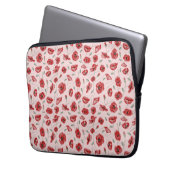 Mohnblüte Laptopschutzhülle (Vorderseite Links)