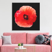 Mohnblüte Leinwanddruck (Insitu (Wohnzimmer))