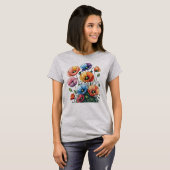 Mohnblüte T-Shirt (Vorne ganz)