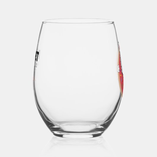 Mohnblüte Weinglas Ohne Stiel (Rechts)