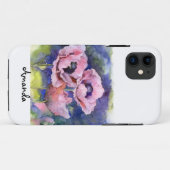 Mohnblütenmohnchen Mohnblütenblütenblüte Blume Case-Mate iPhone Hülle (Rückseite (Horizontal))