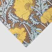 Mohndarstellung, gelbe Blume Seidenpapier (Ausschnitt)