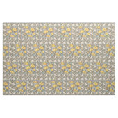 Mohndarstellung, gelbe Blume Stoff (Fat Quarter (45,7 x 55,9 cm))