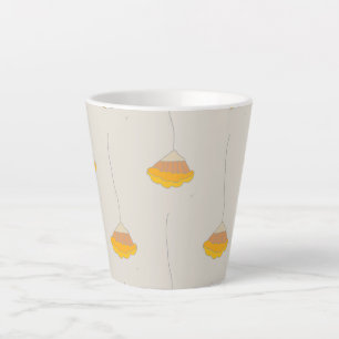 Mohndruck Milchtasse