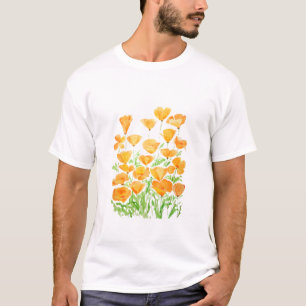 Mohnfarbe T-Shirt