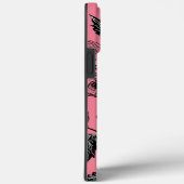 Mohnfarben Blume wählen Farbe - Rosa Case-Mate iPhone Hülle (Rückseite / Rechts)