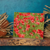 Mohnfeld - Atemberaubend! Fotoplatte (Seite)