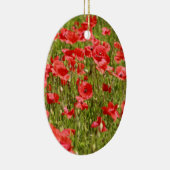 Mohnfeld - Atemberaubend! Keramikornament (Rechts)