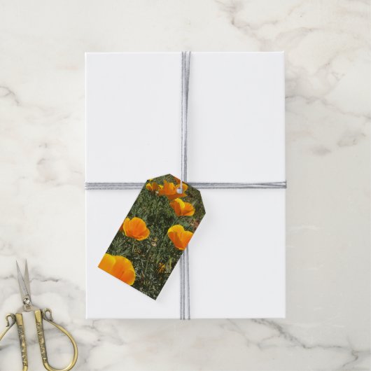 Mohnfeld Geschenkanhänger (Mit Garn)