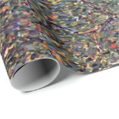 Mohnfeld, Gustav Klimt Geschenkpapier (Rolleneckpunkt)