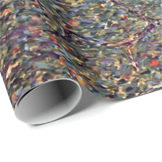 Mohnfeld, Gustav Klimt Geschenkpapier (Rolleneckpunkt)