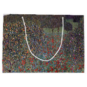 Mohnfeld, Gustav Klimt Große Geschenktüte (Rückseite)