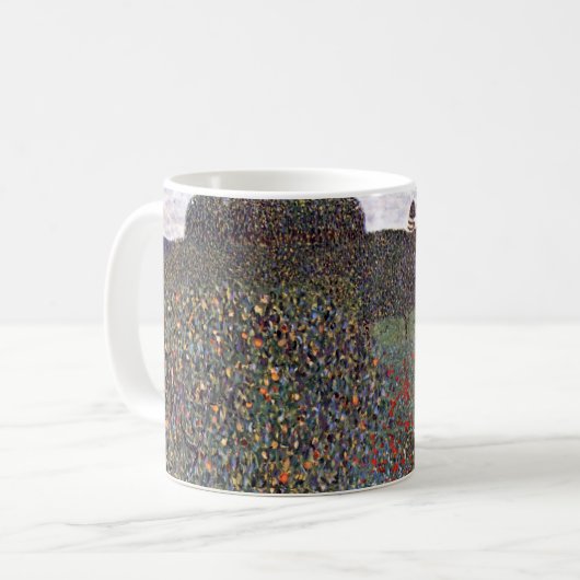 Mohnfeld, Gustav Klimt Kaffeetasse (Vorderseite Links)