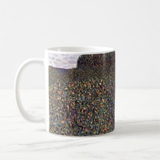 Mohnfeld, Gustav Klimt Kaffeetasse (Links)