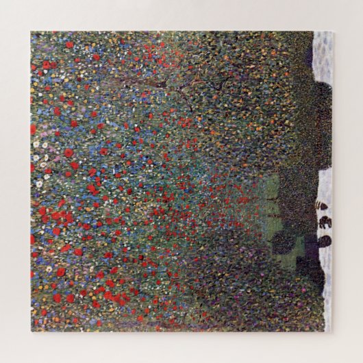 Mohnfeld, Gustav Klimt Puzzle (Horizontal)