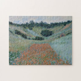Mohnfeld in der Nähe von Monet Puzzle