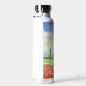 Mohnfeld in der Toskana Trinkflasche (Rechts)