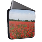 Mohnfeld Laptopschutzhülle (Vorne Rechts)