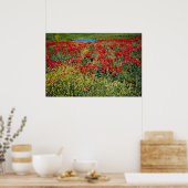 Mohnfeld, Mittelatlas, Marokko Blume Poster (Küche)